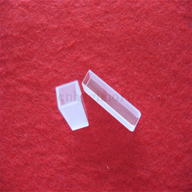 Longueur de la cuve en verre de laboratoire Longueur Longueur de fluorescence de quartz 10 mm