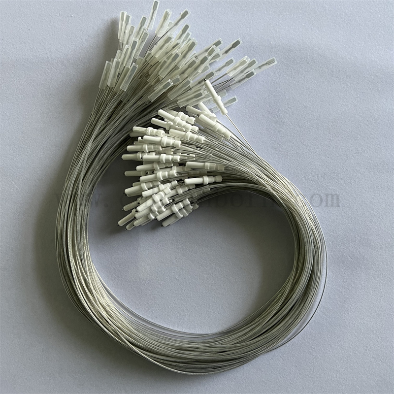 Poêle à gaz 95 Alumine Ignition Longueur de fil personnalisé AL2O3 Igniter en céramique