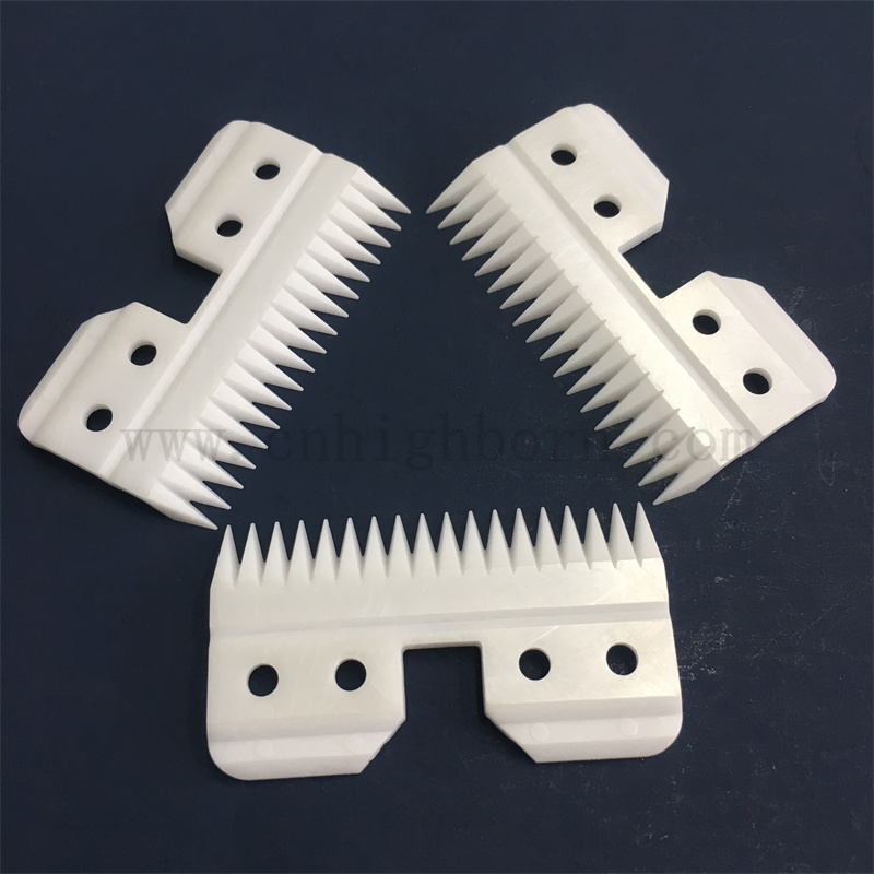 18Teeth Zirconia Ceramic Détachable Animal Hair Trimmer lame
