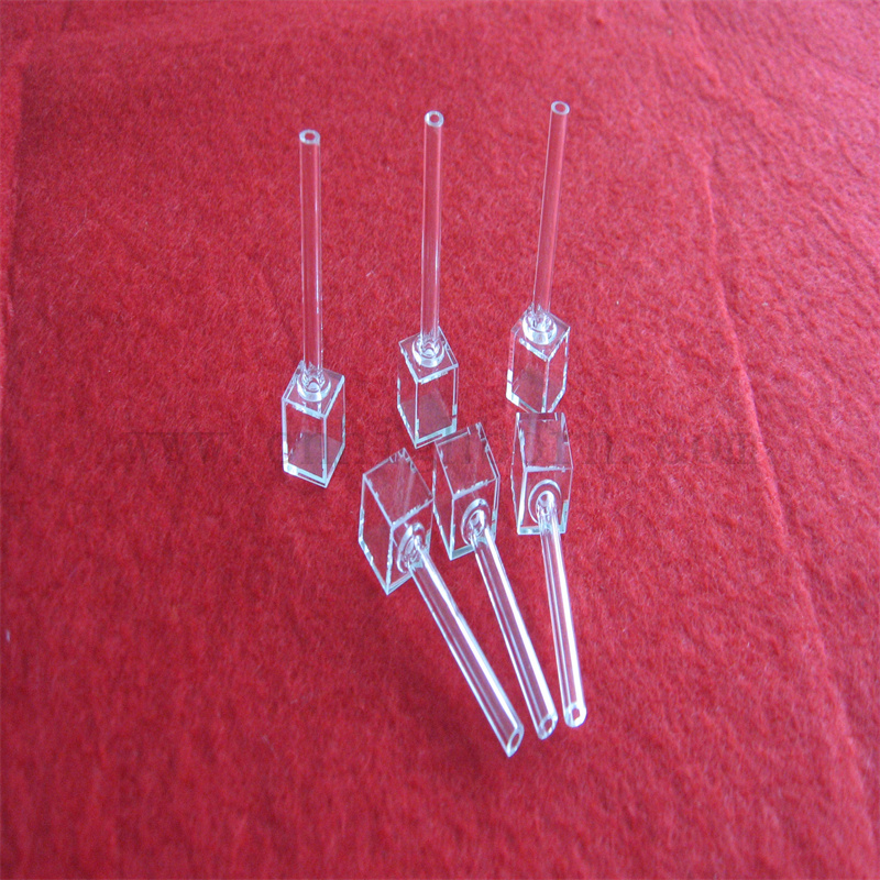 Couvettes de chambre à gaz atomiques de quartz de laboratoire CUVETTE