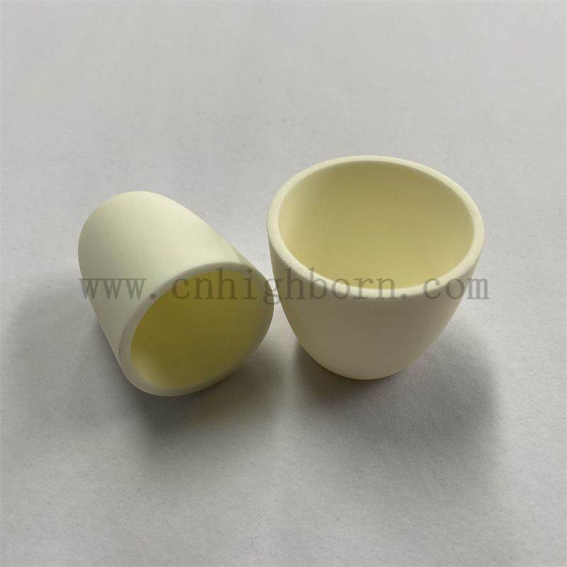 Laboratory High Purity Arc Al2O3 Ceramic Merting Crucible Crucible Alumina Porcelain Ware
