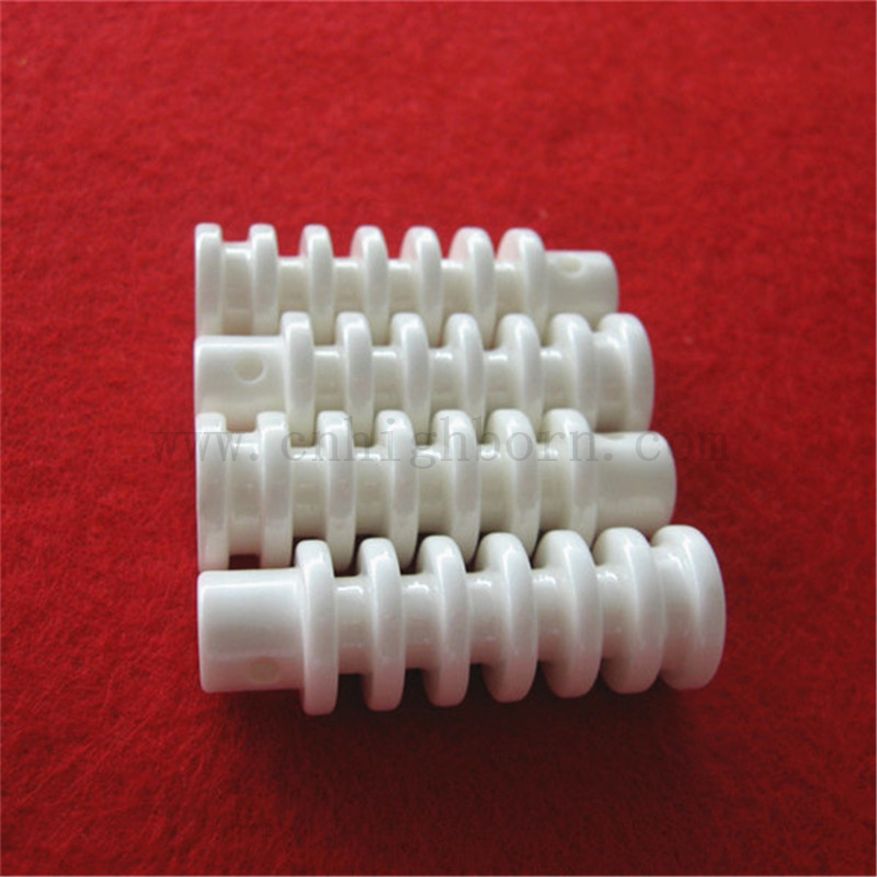 Zircone à grande usure Résistant Polie zircone textile rainuré en céramique Guide de fil Eyelettes