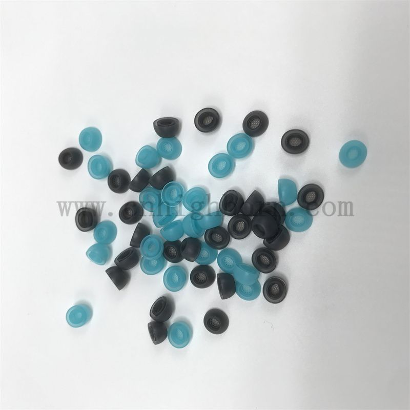 Les bouchons d'oreille en caoutchouc de silicone doux et confortable de haute qualité personnalisés pour les écouteurs