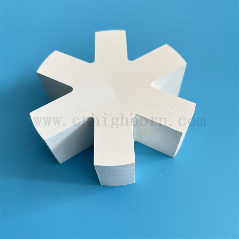 Nitrure de bore hexagonal parties en céramique 99% Pureté HBN BN Bloc structurel en céramique