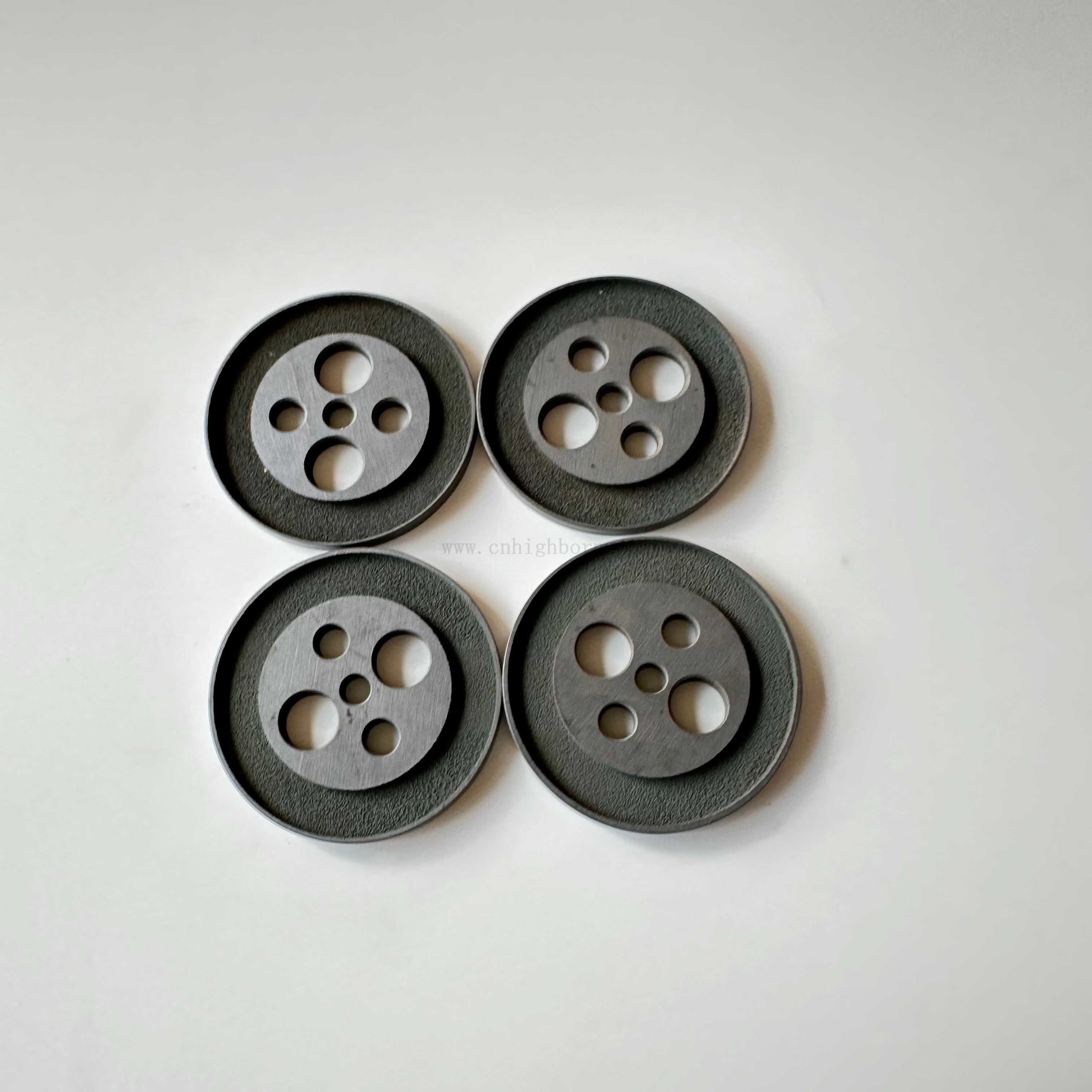  Feuille ronde en carbure de silicium en céramique SIC avec résistance à l'usure élevée