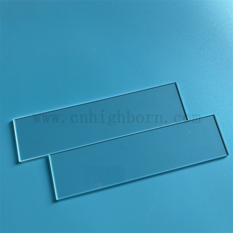 Panneau de verre de silice fusionné à la pureté haute pureté pour UV