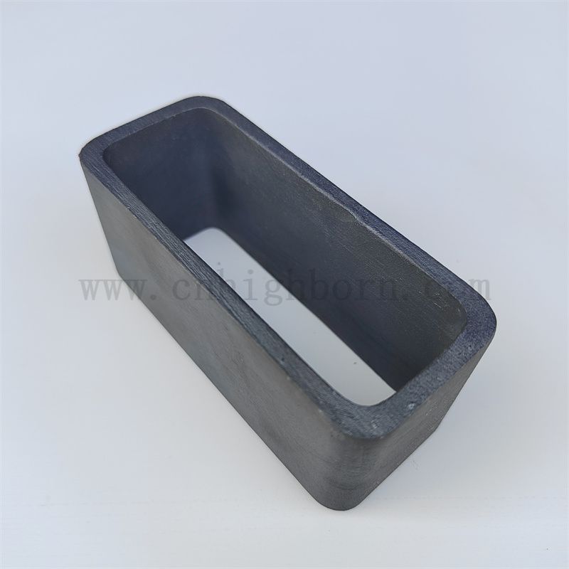 Réaction de l'isolateur fritté en silicium en carbure de carbure d'usure de tube carré de céramique sic résistant