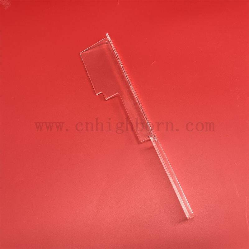  JGS1 transparent de haute qualité JGS2 Plaque de verre de quartz poli en silice fusionnée