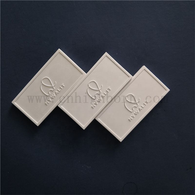 Plaque de parfum de logo à face monomo Volatilisation de l'arôme en plâtre