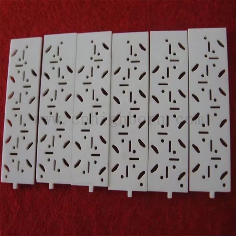 Macor Machinable Glass Ceramic Piece Beau substrat de céramique Macor isolant