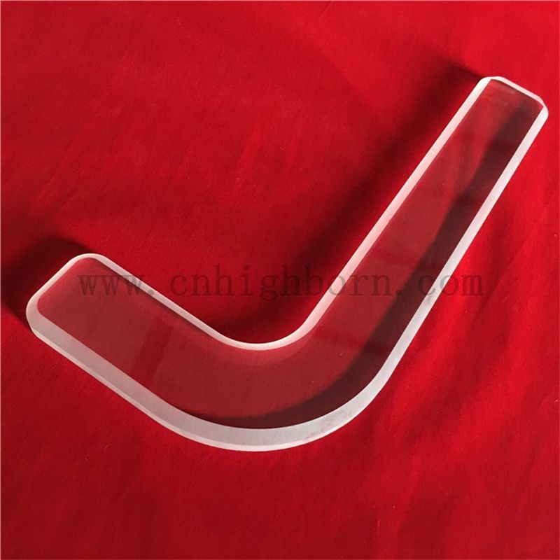 plaque de verre de quartz