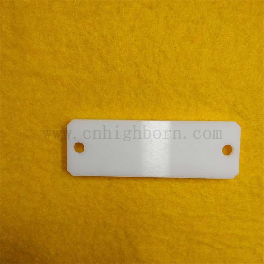 CNC Usinage Polied Usure résistante Zirconie Strip en céramique ZRO2