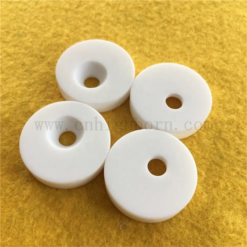 Pas de porosité en verre machinable Disque céramique Isolateur Macor en céramique