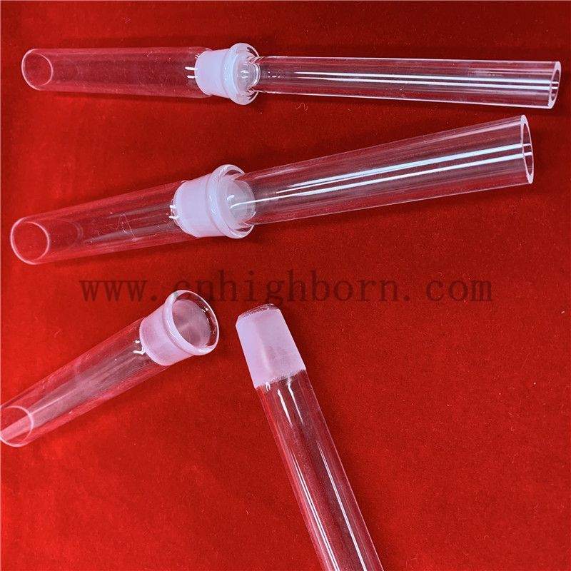 tube de quartz clair 