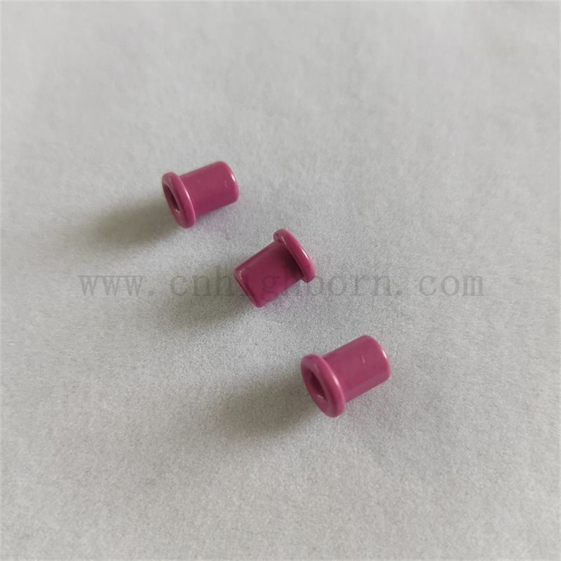 Textile Céramique Eyelet Rose Alumine Guide en céramique Pièces de fils