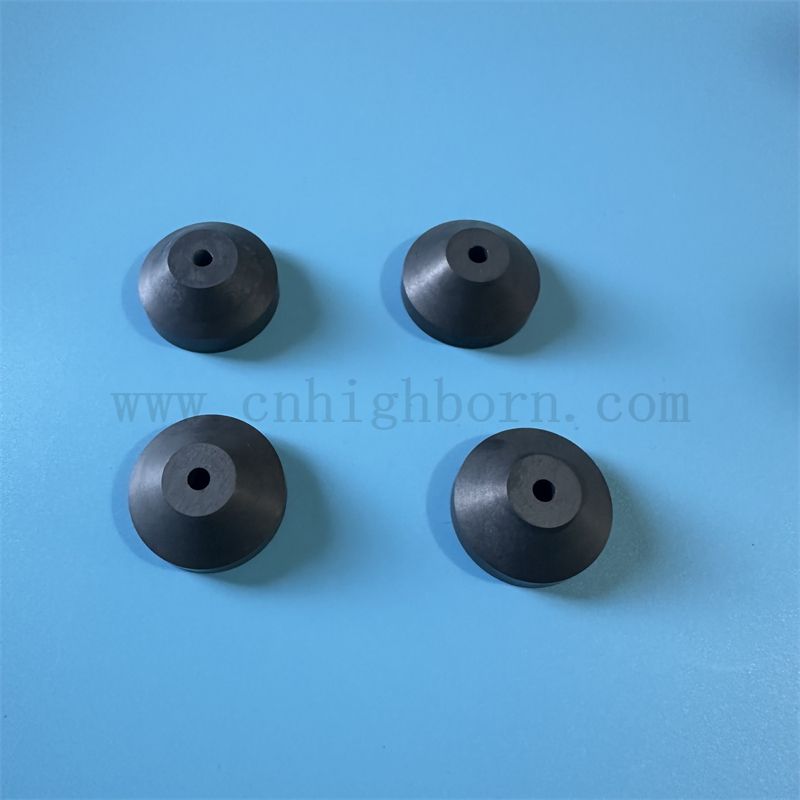 Isolateur de bore carbure de sable irrégulier Buzle de sable de sable de buisson en céramique B4C personnalisé