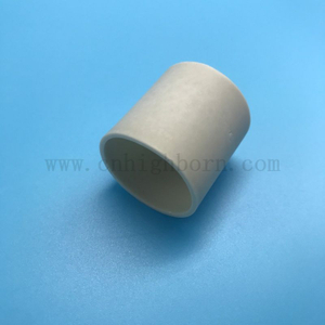 Creusets de chauffage en céramique d'AlN de pot de nitrure d'aluminium de conductivité thermique élevée superbe