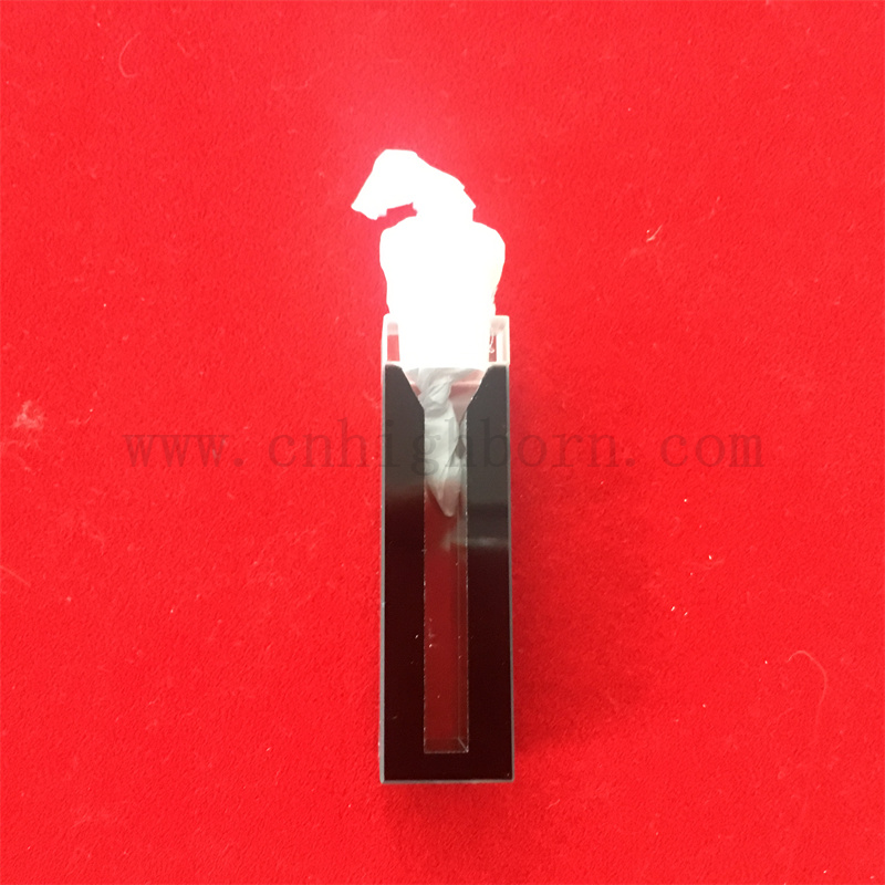 Cuvette en verre de quartz semi-automatique de 1,4 ml standard CUVETTE Q34 SEMI-MICRO FLOW Cellules