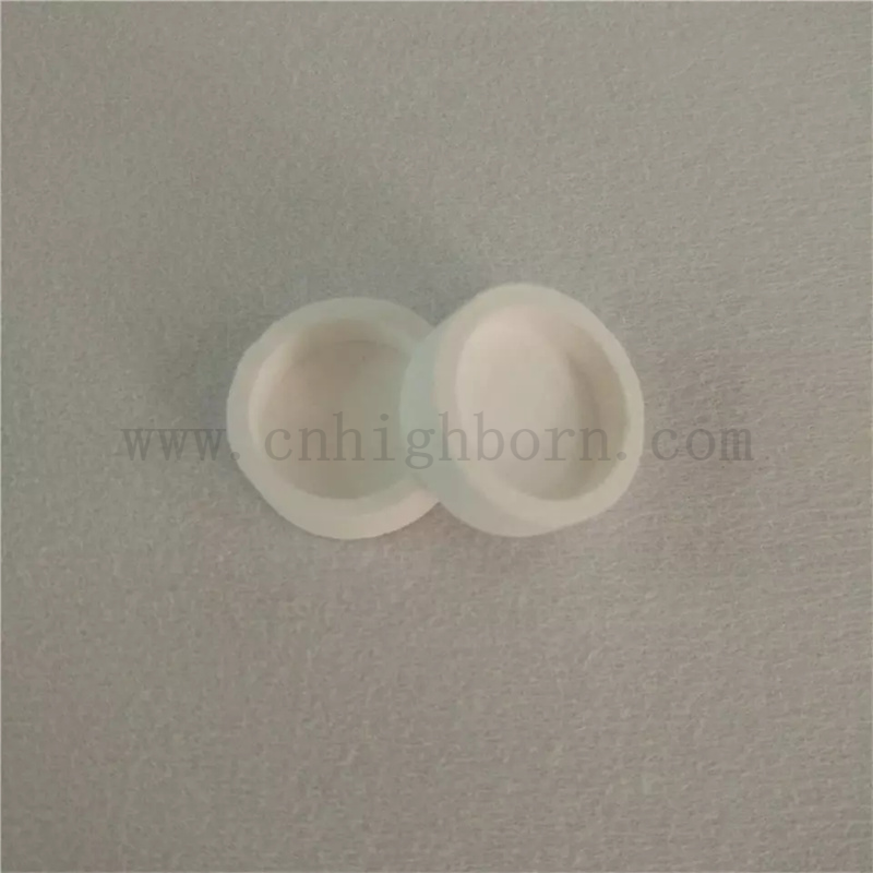 Industriel 99% Mgo Cerramic Crucible Magnésium Oxyde fondant NOBLE METAL CUPEL