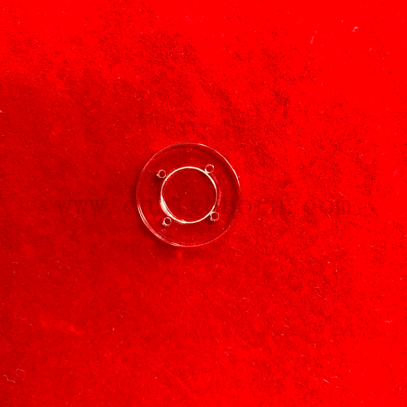 Disque miroir d'observation de plaque d'observation de la plaque à pas ultra violet personnalisée