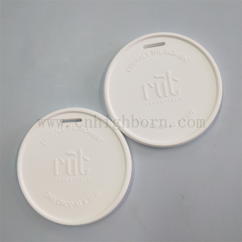 Logo voiture personnalisée suspendu la pierre de gypse en céramique parfumée pour le diffuseur d'arôme