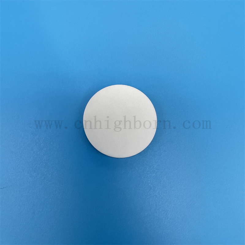 Disque d'alumine personnalisé 99% AL2O3 Céramique lisse de surface de surface