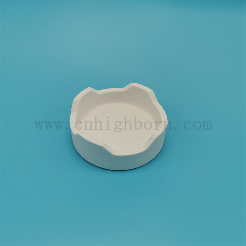 Mullite Sagger Ceramic Crucible Dental Mingering Tray for Zirconia Dental Lab