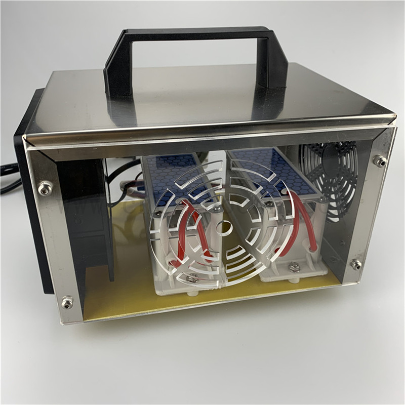  O3 Ozone Generator Machine Purificateur d'air d'ozone avec minuterie électronique acrylique