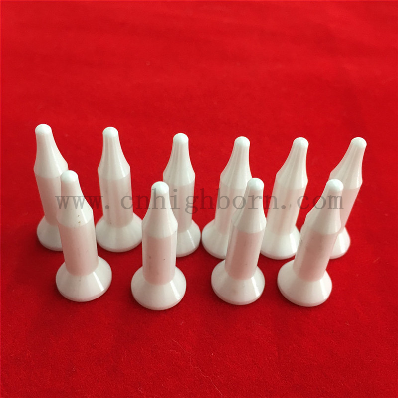 Goupille de cheville en c&eacute;ramique de zircone ZrO2 de production personnalis&eacute;e