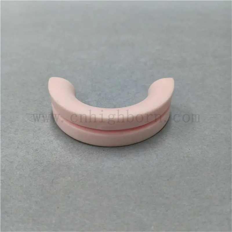 En stock POLIED AL2O3 Alumina Ceramic Styles ouverts Guides de fil de fil textile 