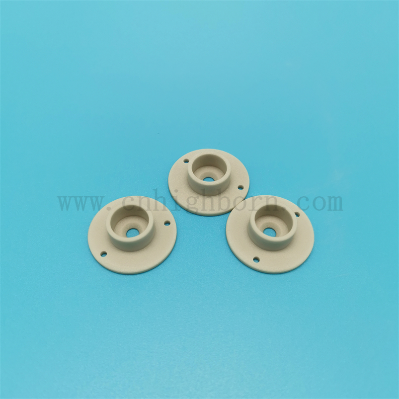 Usinage de précision ALN ​​RING Aluminium Nitrure Céramique Isulatrice 