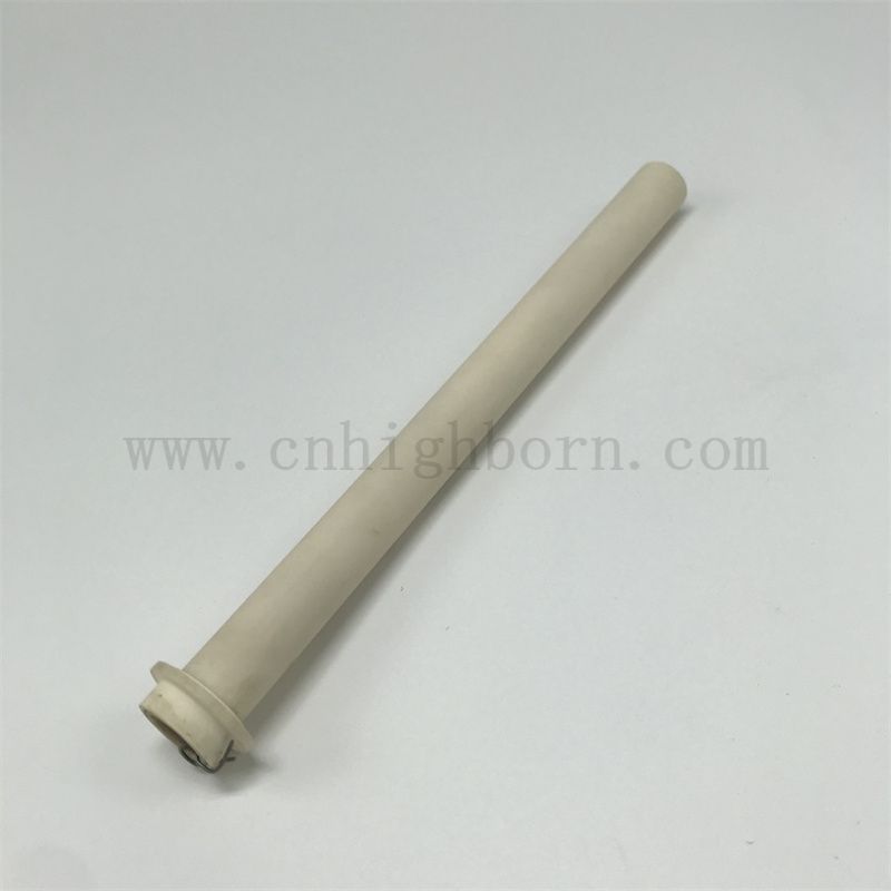Tuyau en céramique poreux Porosité personnalisée tube de filtre microporeux avec étape