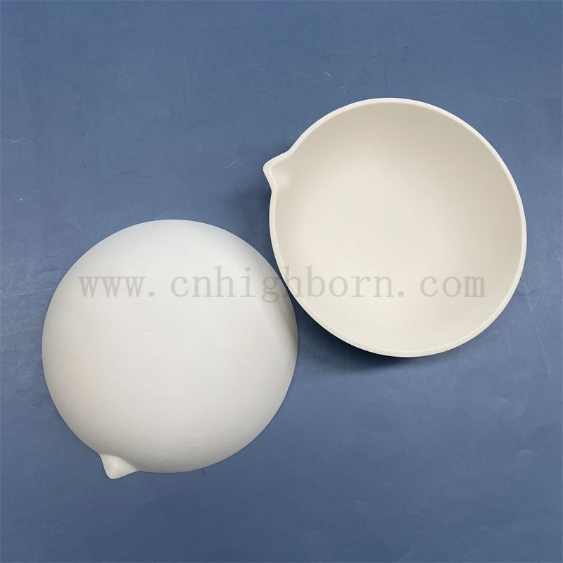 35 à 5000 ml de laboratoire Porcelaine Plat d'évaporation AL2O3 Pan d'évaporation en céramique