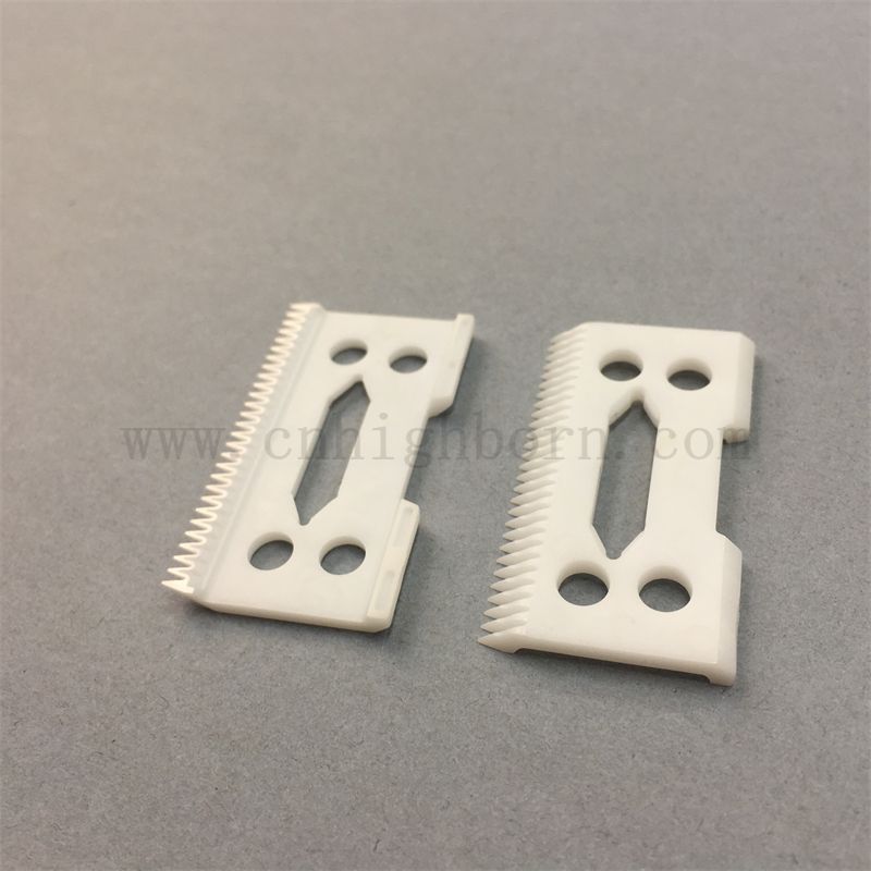 Nettoyage facile Zirconia Zro2 Ceramic Hair Clipper Blade pour senior