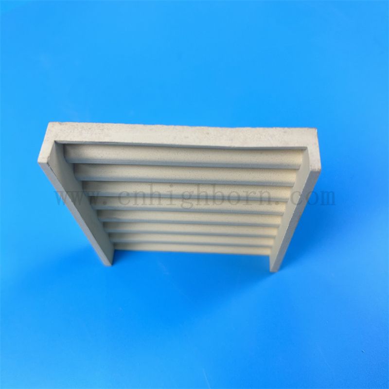 Fournace de frittage à haute température Zircone Crucible Zirconia Bac de frittage