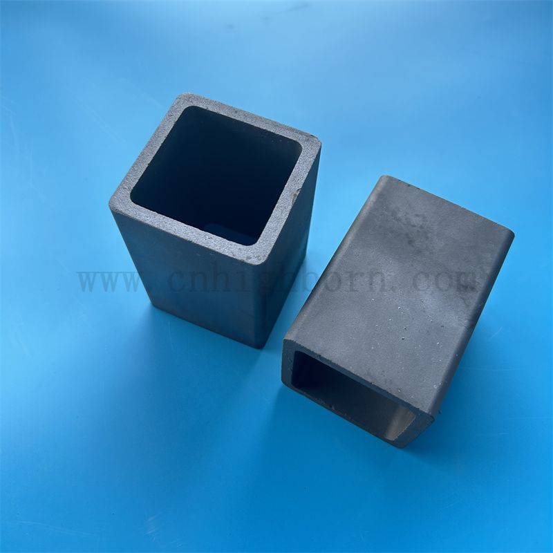 Tube carbure de carbure d'isolateur réaction de dureté haute réaction de pipette en céramique SIC