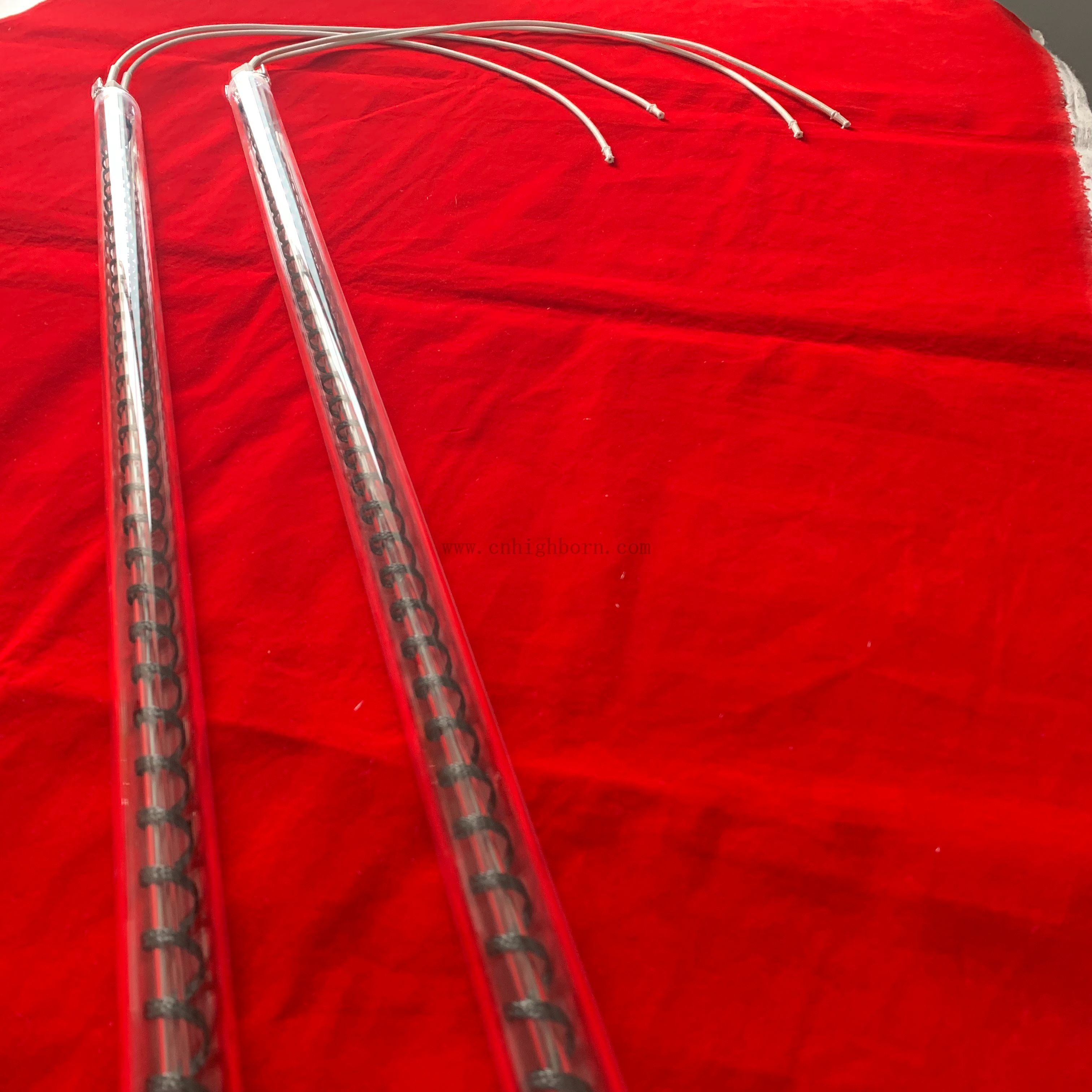 tube chauffant avec bande chauffante