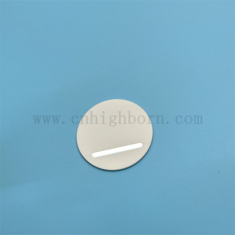 Pas de porosité en verre machinable disque céramique de surface de polissage