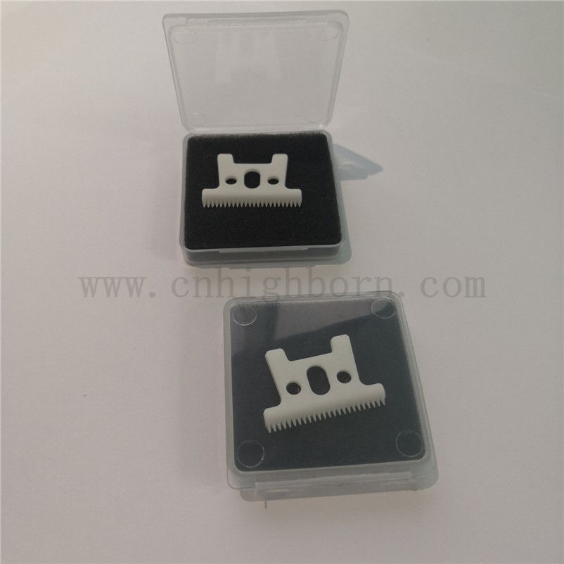 Blanc Blanc de coupe en céramique Zircone Blame d'usure Resistance Pet de toilettage en céramique