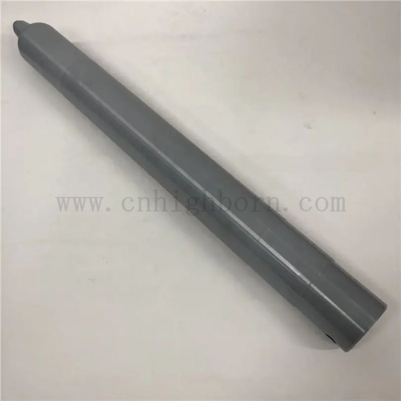 Tube stoppeur de nitrure de silicium résistant à la corrosion SI3N4 levage en céramique et tuyau de blocage pour la coulée à basse pression