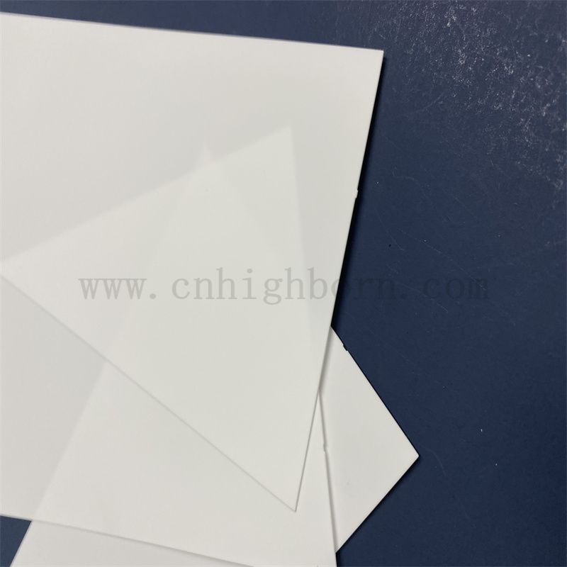 96% 99,6% Plaque de substrat en céramique en alumine 96 Fiche AL2O3