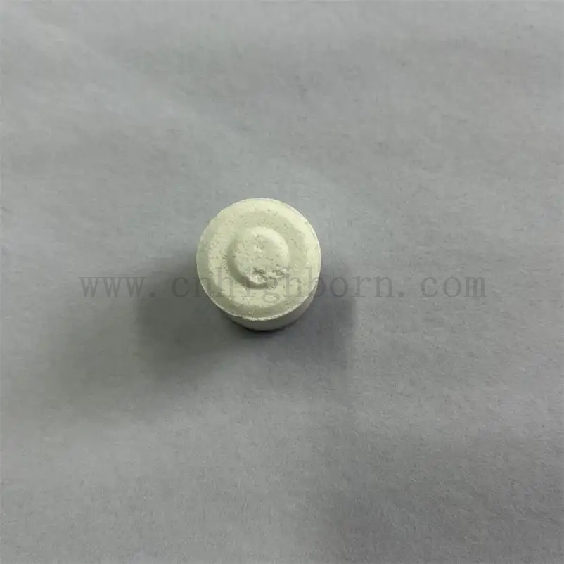 Pot de céramique Crucible Analyzer en porcelaine de soufre en carbone