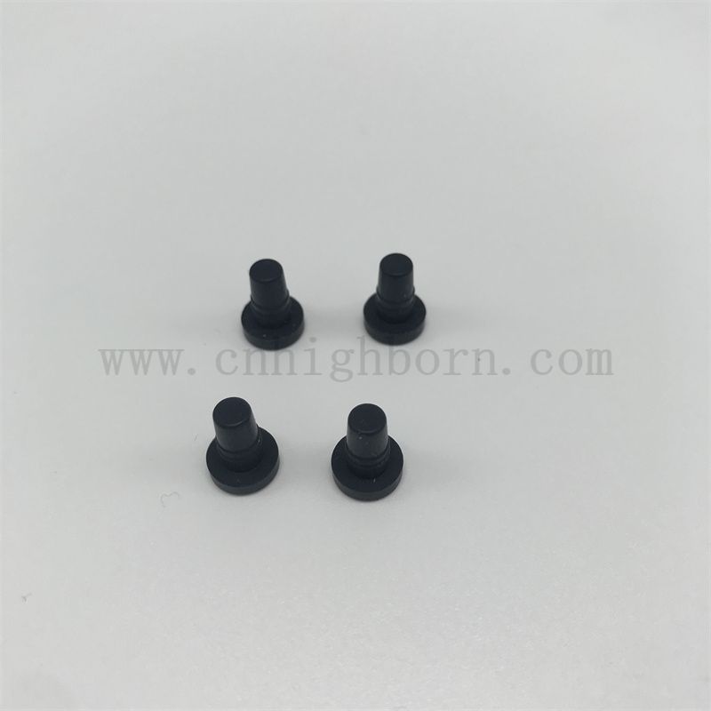 Petit bouchon conique solide solide à haute chaleur résistant en silicone en caoutchouc