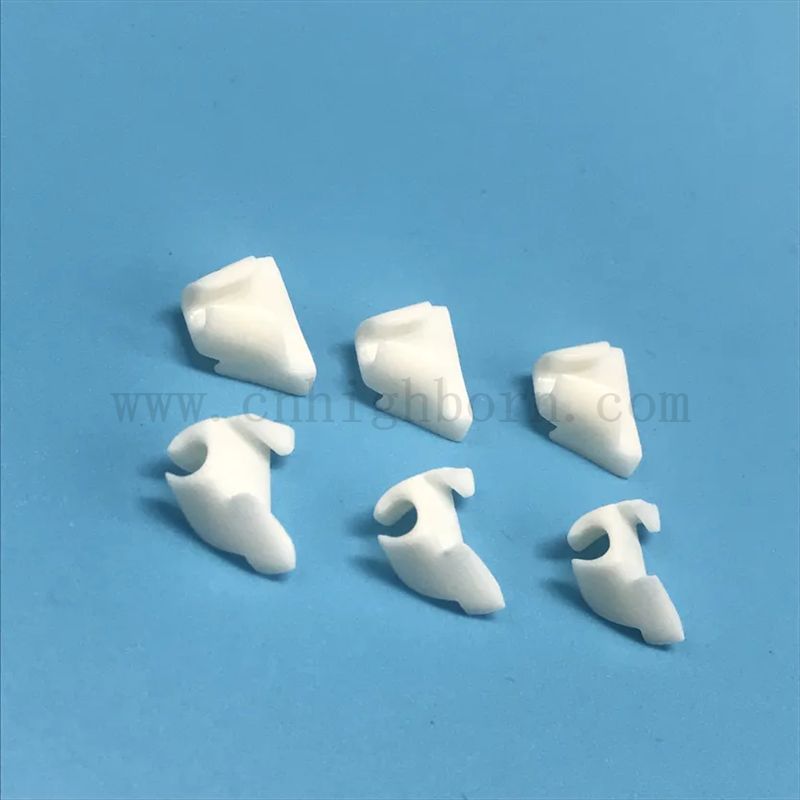 Machines de textile blanc personnalisé Pièces de rechange Zirconia Guide de fil en céramique