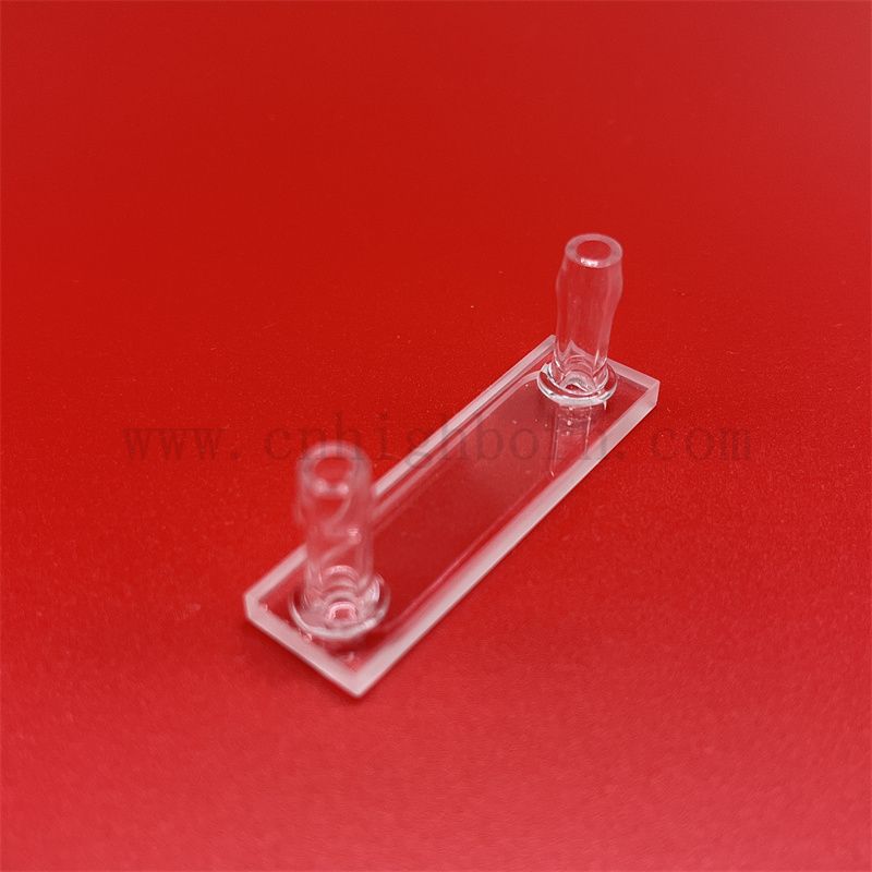 Laboratoire UV UV 10 mm Longueur du chemin de quartz réaction CUVETT