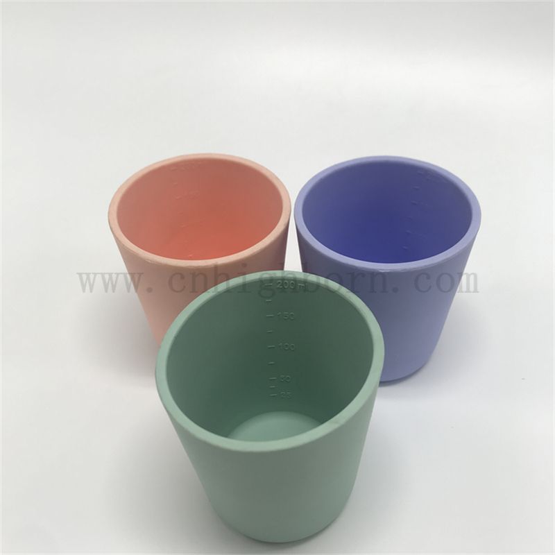 OEM ODM non déborde de boisson en silicone Tasse d'entraînement sippy pliable tasse en caoutchouc pour bébé 6-24 mois