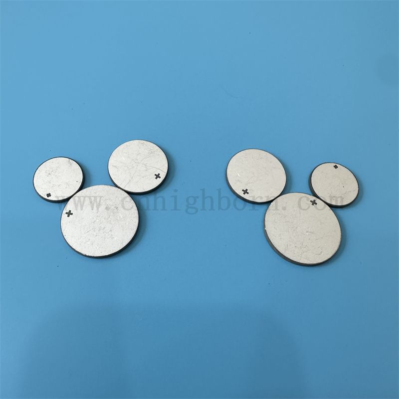 Piezoélectrique Plaque de beauté ultrasonique Céramique Disque céramique double face