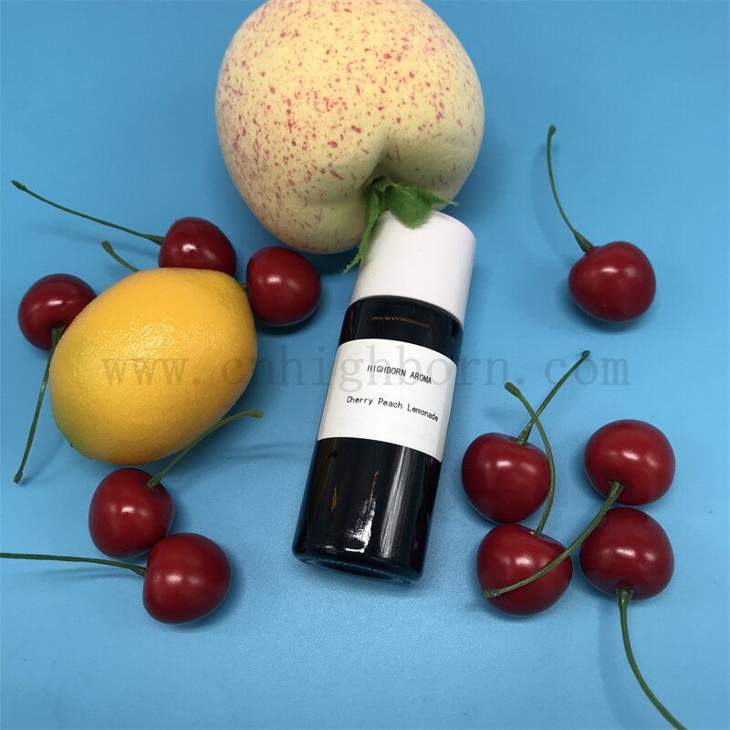 Fruits mélangés au citron et aux pêche 