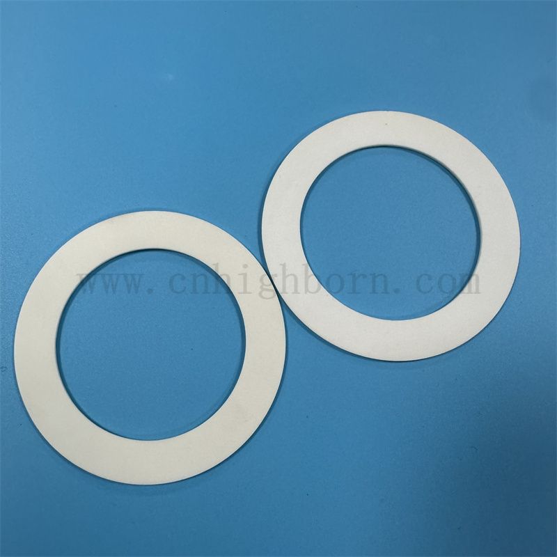 99% Alumina Ceramic Ring Isolateur AL2O3 Cercle Cercle Cercle Rendoir