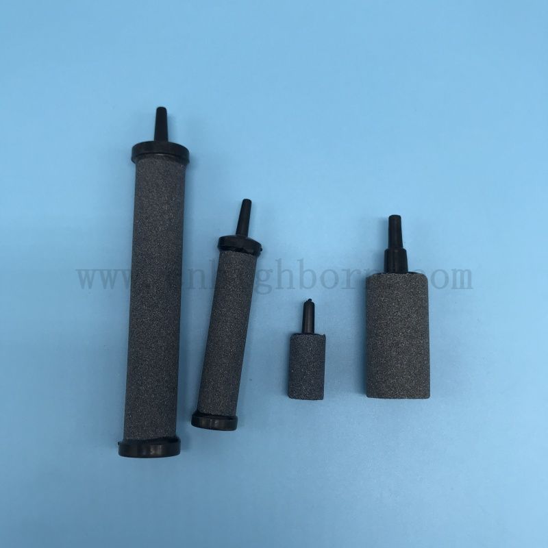  Colaire gris personnalisé Aquarium cylindre Colonne Bubble Air Air Stone